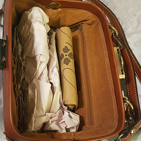 Gracchi p38419 tooled rose florence nwt - Picture 4 of 6